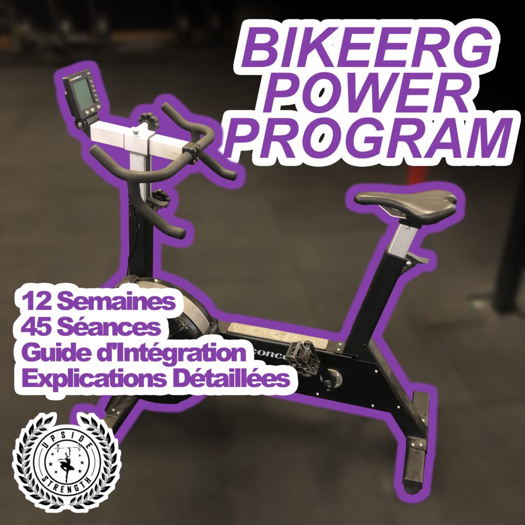 BikeErg POWER: Un programme d'entraînement de puissance